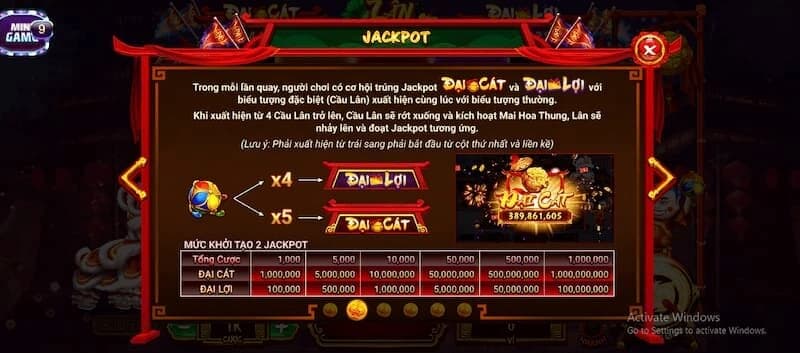 quay hũ Lân Hái Lộc Gam Vip