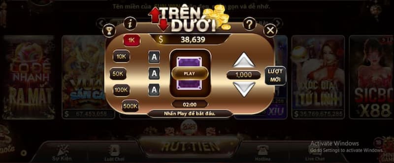 mẹo chơi game nhanh trên dưới