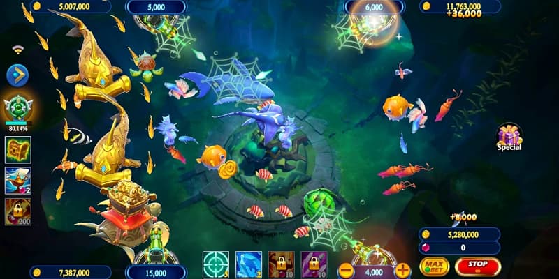  vũ khí bổ trợ săn cá 